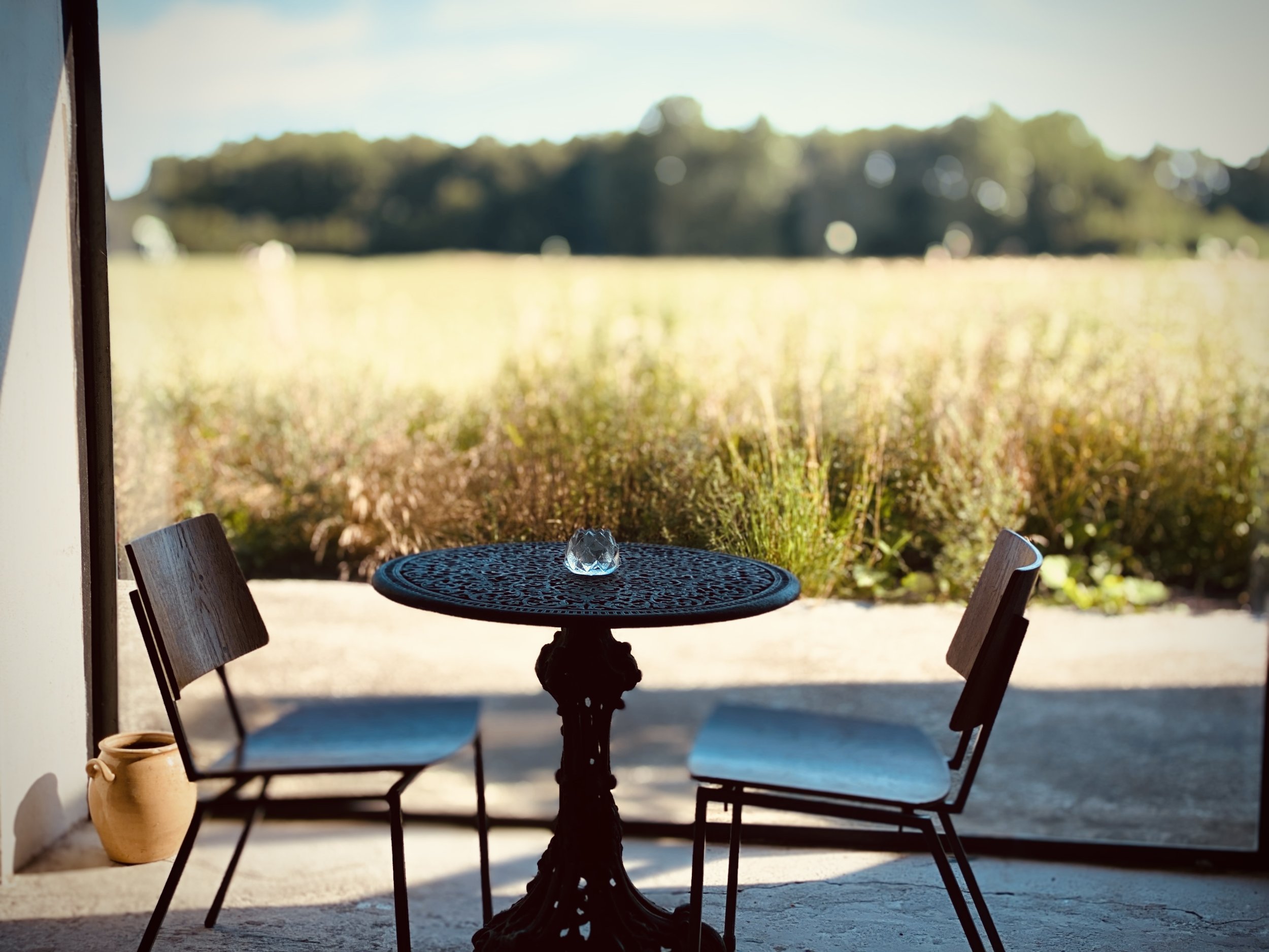 Breakfast table
